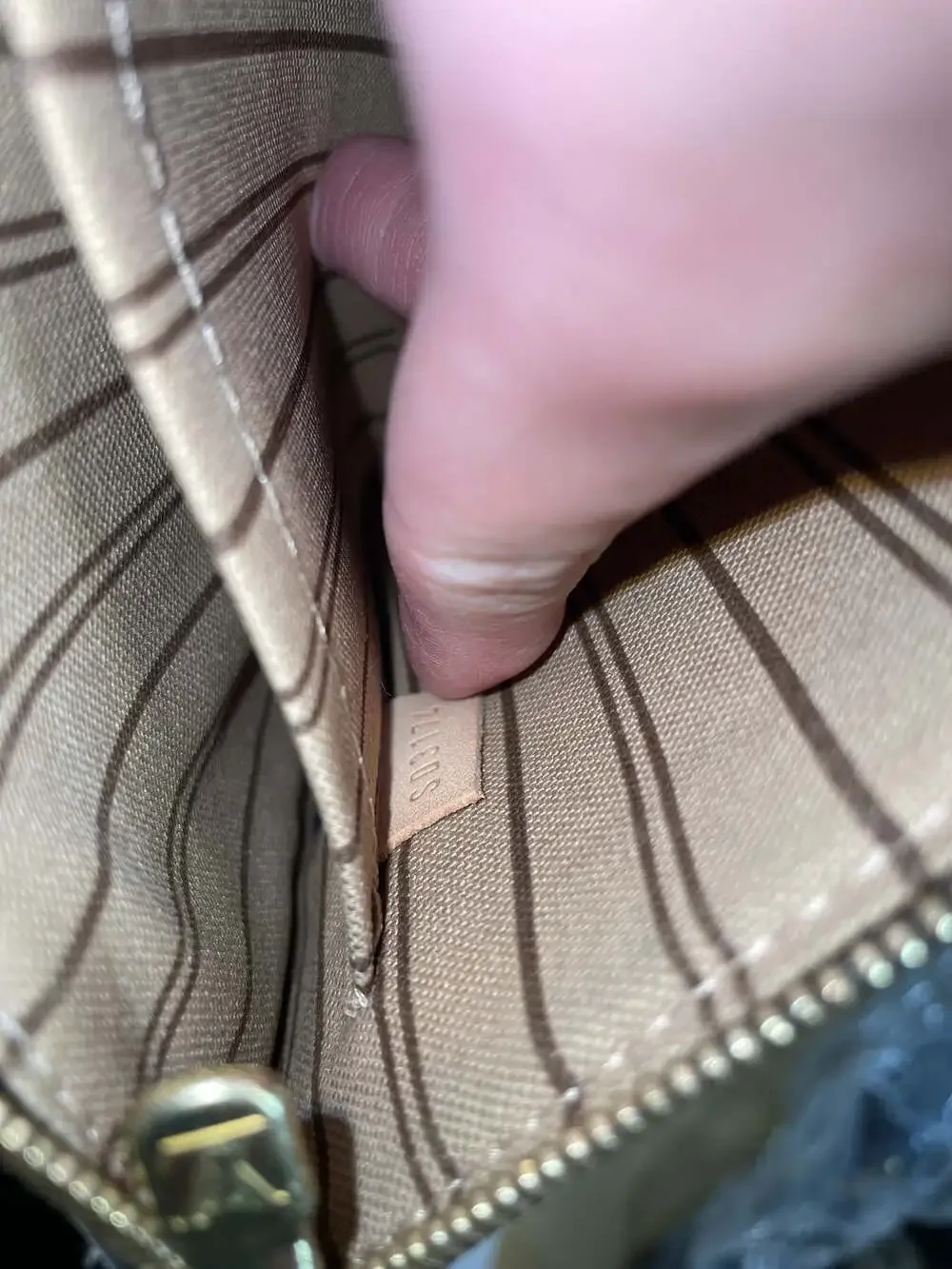 Louis Vuitton Neverfull Pochette Canvas #300309L70B